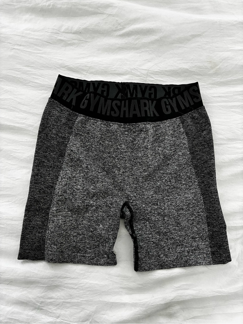 Gymshark Black Heather Women's Seamless Bike Shorts